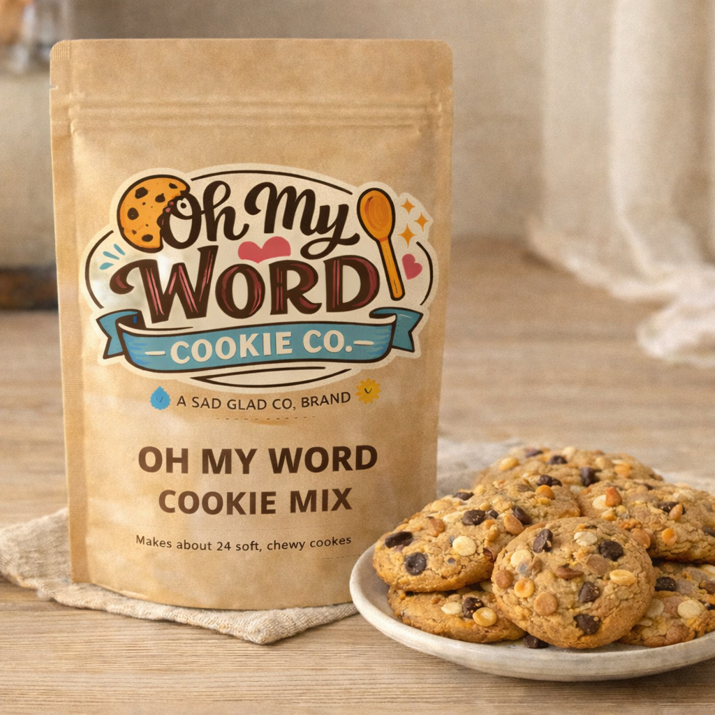 Oh My Word Cookie Mix without Walnuts