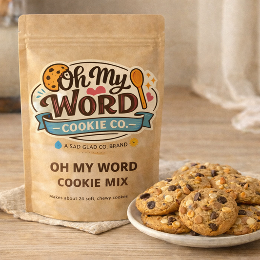 Oh My Word Cookie Mix without Walnuts